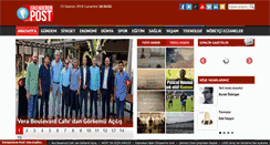 Desktop Screenshot of iskenderunpost.com